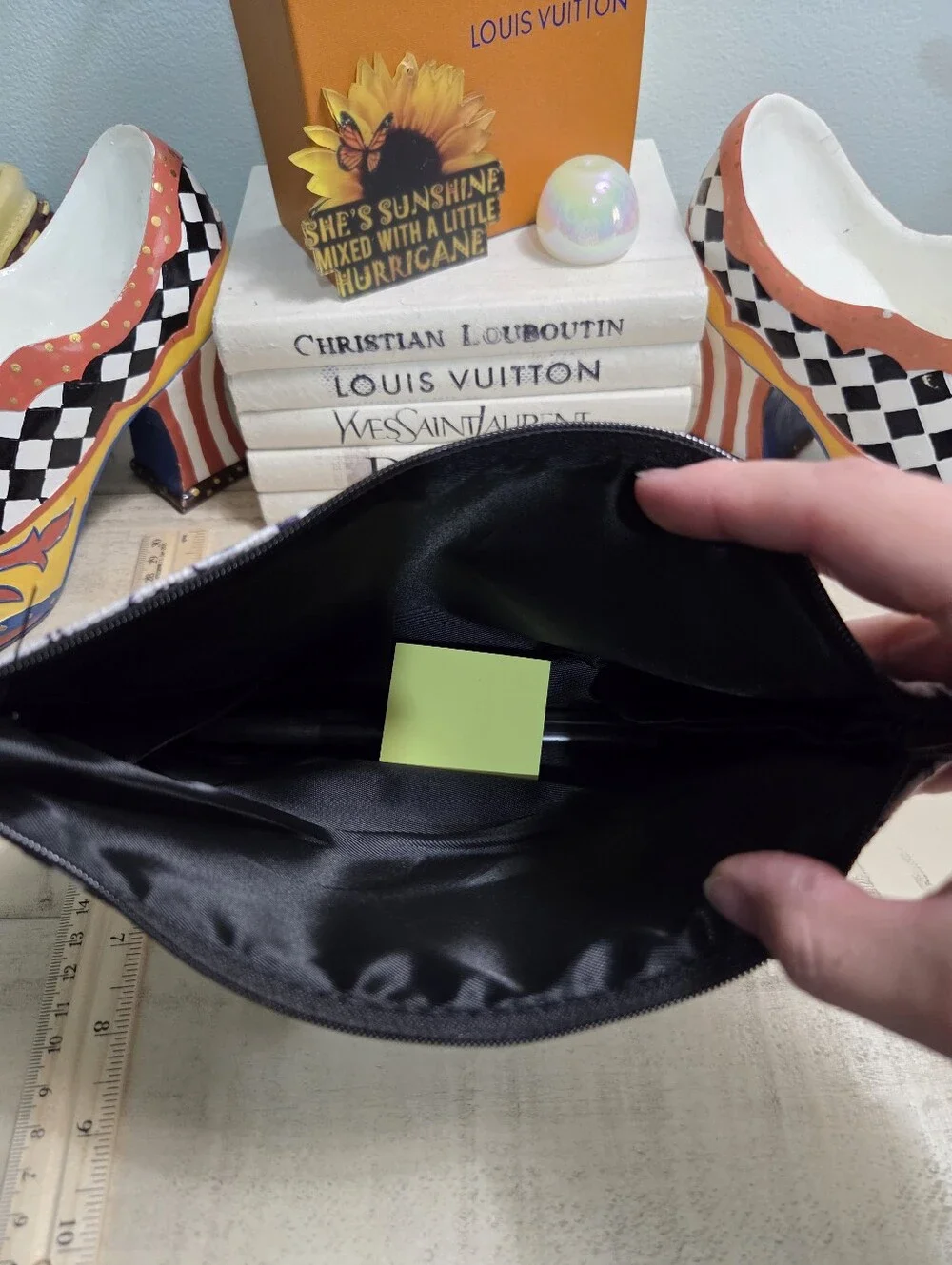 Addams Family Broadway Musical Pouch Bundle W/ Pens & Sticky Notes, NEW